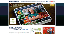 Desktop Screenshot of chefnathanlyon.com